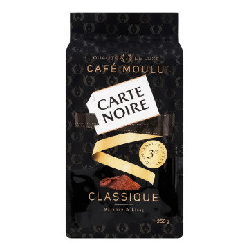 Кава натуральна смажена мелена Classique Carte Noire м/у 250г