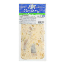 Оселедець у соусі тартар з овочами Silver Food лоток 250г