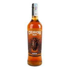 Напій алкогольний на основі рому Cucaracha Gold Spiced Rum 35% с/пл 700мл