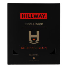 Чай чорний байховий дрібний Golden Ceylon Exclusive Hillway в/с к/у 100х2г