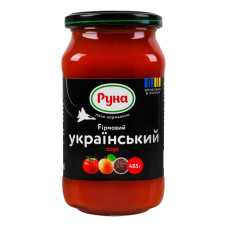 Соус Український фірмовий Руна с/б 485г