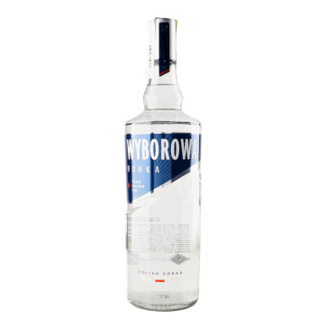 Горілка 1л 40% Wyborowa пл