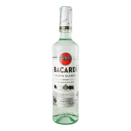 Ром 0.7л 40% Carta Blanca Bacardi бут