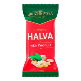 Халва соняшникова з арахісом Druzhkivska м/у 200г
