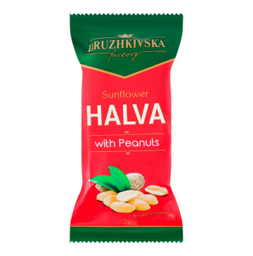 Халва соняшникова з арахісом Druzhkivska м/у 200г