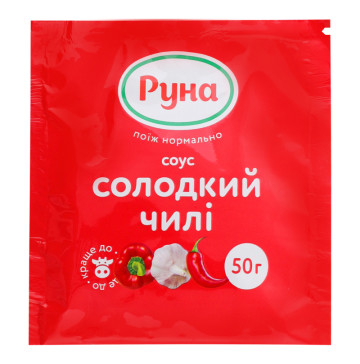 Соус Солодкий чилі Руна м/у 50г