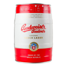 Пиво 5л 5% світле Budwеiser Budvar з/б