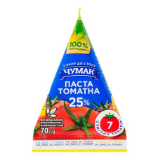 Паста томатна 25% Чумак т/п 70г
