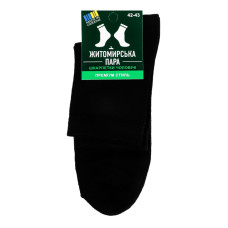 Шкарпетки чоловічі Житомирська пара №260 00 42-43 чорний