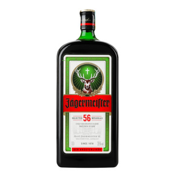 Лiкер 1л 35% Jagermeister пл