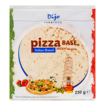 Основа для піци пшенична запечена Dijo м/у 230г