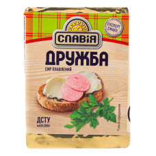 Сир плавлений 38% скибковий Дружба Славія м/у 70г