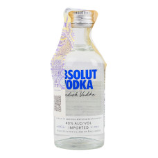 Горілка Absolut 40% с/пл 50мл