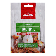 Часник сушений гранульований Akura м/у 10г Часник сушений гранульований Akura м/у 10г