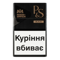 Сигарети з фільтром Parker&Simpson Black 20шт