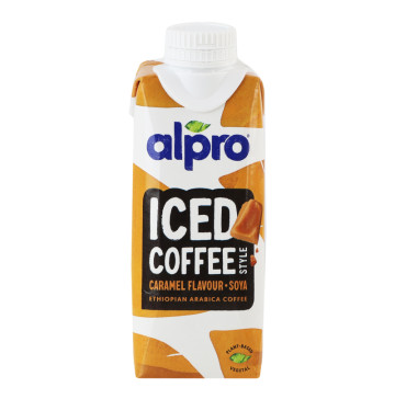 Напій на соєвій основі Caramel flavour Iced coffee Alpro т/п 250мл