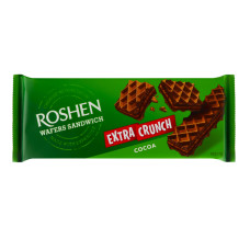 Вафлі Cocoa Extra Crunch Wafers Sandwich Roshen м/у 142г