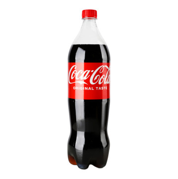 Напій безалкогольний сильногазований на ароматизаторах Original taste Coca-Cola п/пл 1.25л