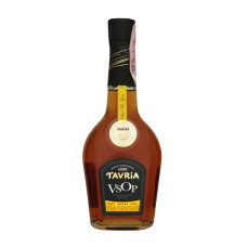 Коньяк 0.25л 42% П'ять зірок V.S.O.P. Tavria пл