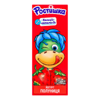 Йогурт 1.5% питний з наповнювачем Полуниця Ростишка т/п 207г