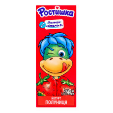 Йогурт 1.5% питний з наповнювачем Полуниця Ростишка т/п 207г Йогурт 1.5% питний з наповнювачем Полуниця Ростишка т/п 207г
