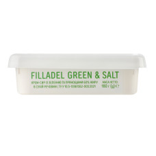 Крем-сир 60% Green&Salt Filladel Біло п/у 180г