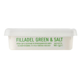Крем-сир 60% Green&Salt Filladel Біло п/у 180г