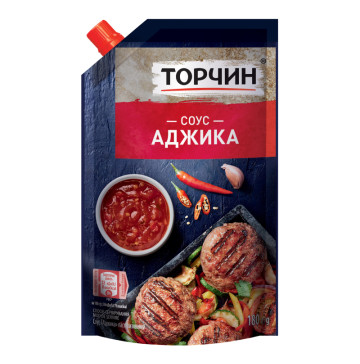 Соус пастеризований Аджика Торчин д/п 180г