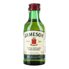 Віскі 50мл 40% ірландське Jameson пл Віскі 50мл 40% ірландське Jameson пл