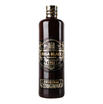 Напій алкогольний 0.5л 45% міцний Original Riga Black Balsam пл