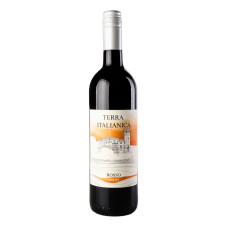 Вино 0.75л 10.5% червоне напівсухе Rosso Terra Italianica пл