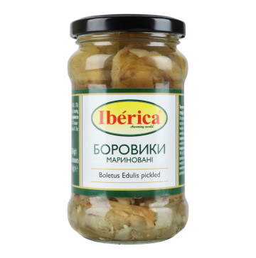 Гриби мариновані Боровики Iberica с/б 280г