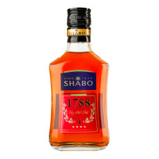 Бренді 4 зірки 1788 Shabo 40% с/пл 250мл
