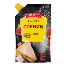 Соус з сиром Пармезан Сирний Щедро д/п 200г