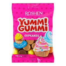 Цукерки желейні Cupcakes Yummi Gummi Roshen м/у 70г