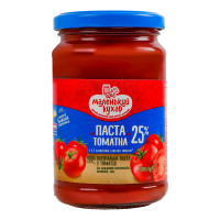 Паста томатна 25% натуральна пастеризована Маленький кухар в/с с/б 300г