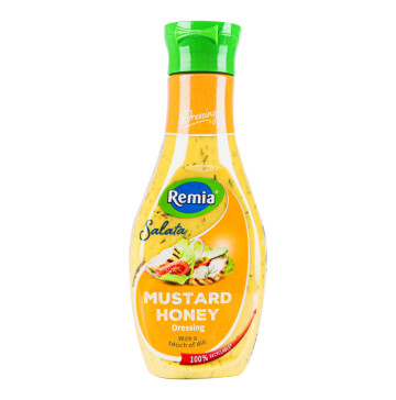 Соус-дрессінг салатний Mustard Honey Remia п/пл 250мл