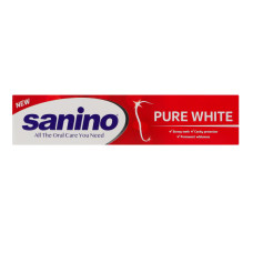 Паста зубна Pure white Sanino 75мл