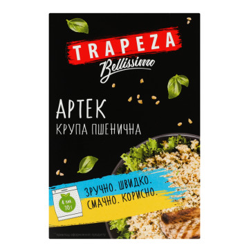 Крупа пшенична Артек Bellissimo Trapeza к/у 4х70г