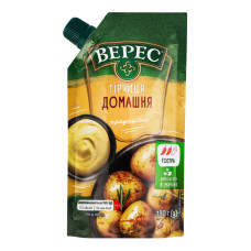 Гірчиця традиційна Домашня Верес д/п 130г