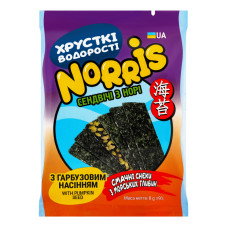 Сендвічі з норі з гарбузовим насінням Norris м/у 8г