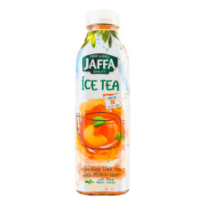 Чай холодний чорний зі смаком персику з екстрактом листя стевії Ice Tea Jaffa п/пл 500мл