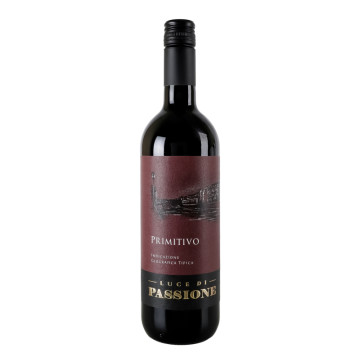 Вино червоне сухе Primitivo Luce dі Passione 13.5% с/пл 750мл