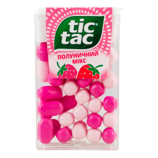 Драже Полуничний мікс Tic Tac п/у 18г Драже Полуничний мікс Tic Tac п/у 18г