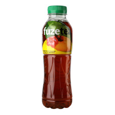 Чай холодний чорний зі смаком персика та гібіскуса Fuzetea п/пл 500мл