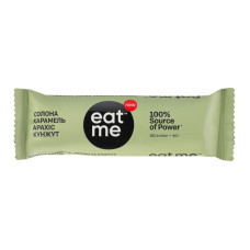 Батончик Солона карамель, арахіс та кунжут EatMe м/у 40г