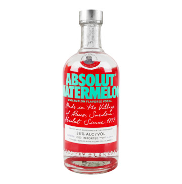 Горілка 700мл 38% ароматизована Watermelon Absolut пл