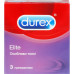 Презервативи латексні з силіконовою змазкою Elite Durex 3шт