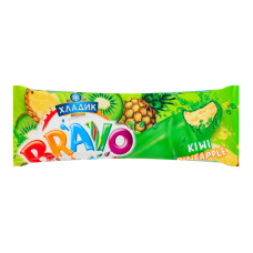 Морозиво 10% у соковому покритті Ківі-ананас Bravo Хладик м/у 70г