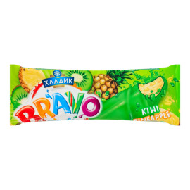 Морозиво 10% у соковому покритті Ківі-ананас Bravo Хладик м/у 70г
